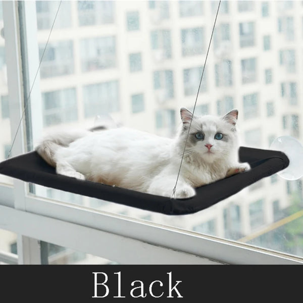 20KG Pet Cat Window Hammock Hanging Sling Cat Bed Comfortable Cat Sunny Window Seat Mount Kitten Climbing Frame Pet Accessories